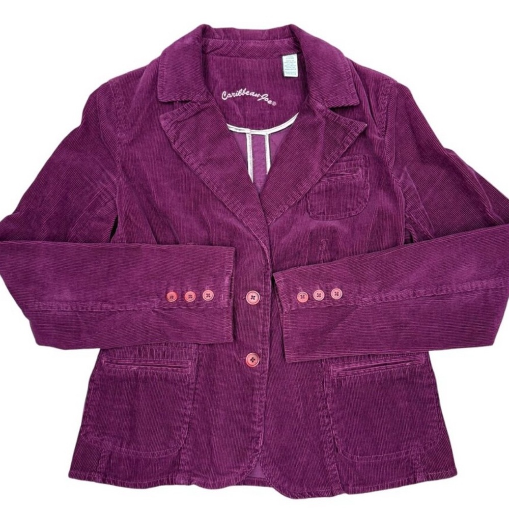 Corduroy Purple Women's Jacket